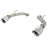 aFe Power Takeda 2-1/2 IN 304 Stainless Steel Axle-Back Exhaust System Infiniti Q50 16-20 V6-3.0L (tt)