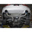 aFe Power Takeda 2-1/2 IN 304 Stainless Steel Axle-Back Exhaust System Infiniti Q50 16-20 V6-3.0L (tt)