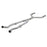 aFe Power Takeda 2-1/2 IN to 3 IN 304 Stainless Steel Street Series Y-Pipe Infiniti Q50/Q60 16-20 V6-3.0L (tt)