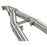 aFe Power Takeda 2-1/2 IN to 3 IN 304 Stainless Steel Street Series Y-Pipe Infiniti Q50/Q60 16-20 V6-3.0L (tt)