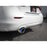 aFe Power Takeda 2-1/2 IN 304 Stainless Steel Cat-Back Exhaust System Infiniti Q50 16-20 V6-3.0L (tt)