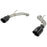 aFe Power Takeda 2-1/2 IN 304 Stainless Steel Axle-Back Exhaust System Infiniti Q60 17-20 V6-3.0L (tt)