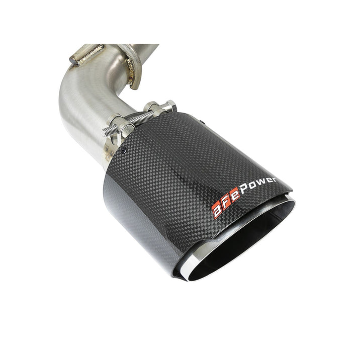 aFe Power Takeda 2-1/2 IN 304 Stainless Steel Cat-Back Exhaust System Infiniti Q60 17-20 V6-3.0L (tt)