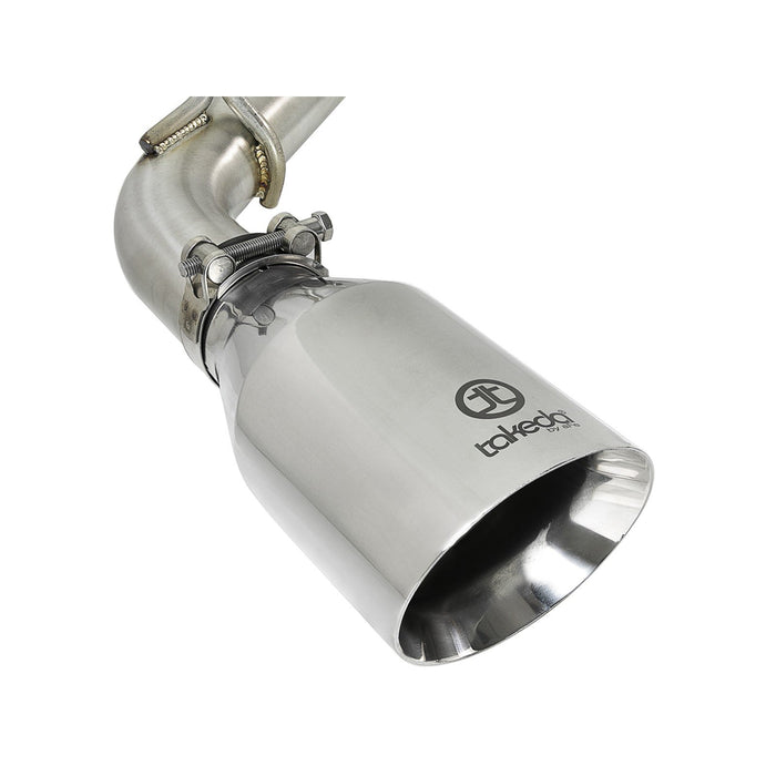 aFe Power Takeda 2-1/2 IN 304 Stainless Steel Cat-Back Exhaust System Infiniti Q60 17-20 V6-3.0L (tt)