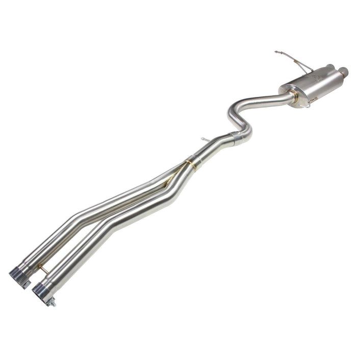 aFe Power Mach Force-Xp 2-1/2in 304 Stainless Steel Cat-Back Exhaust System BMW 335i (E90/92/93) 07-13 L6-3.0L (t) N54/N55