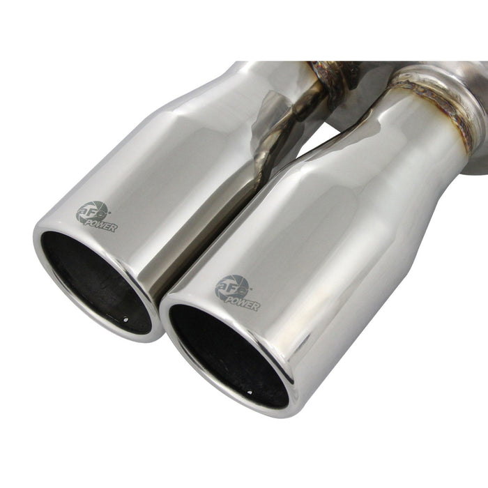 aFe Power Mach Force-Xp 2-1/2 IN 304 Stainless Steel Cat-Back Exhaust System MINI Cooper S 07-15 L4-1.6L (t) R56/R57/R58