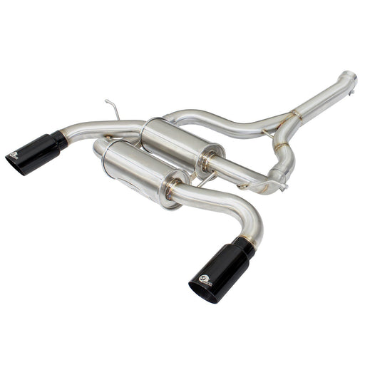 aFe Power Mach Force-Xp 2-1/2in 304 Stainless Steel Axle-Back Exhaust System BMW 335i (F30) 12-15 / 435i (F32/F33) 14-16 L6-3.0L (t) N55