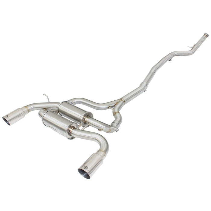 aFe Power Mach Force-Xp 2-1/2in 304 Stainless Steel Cat-Back Exhaust System BMW 335i (F30) 12-15 / 435i (F32/F33) 14-16 L6-3.0L (t) N55