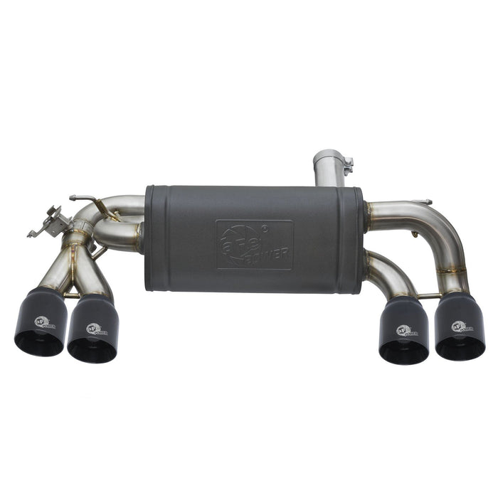 aFe Power Mach Force-Xp 3 to 2-1/2in Stainless Steel Axle-Back Exhaust System BMW M2 (F87) 16-18 L6-3.0L (t) N55