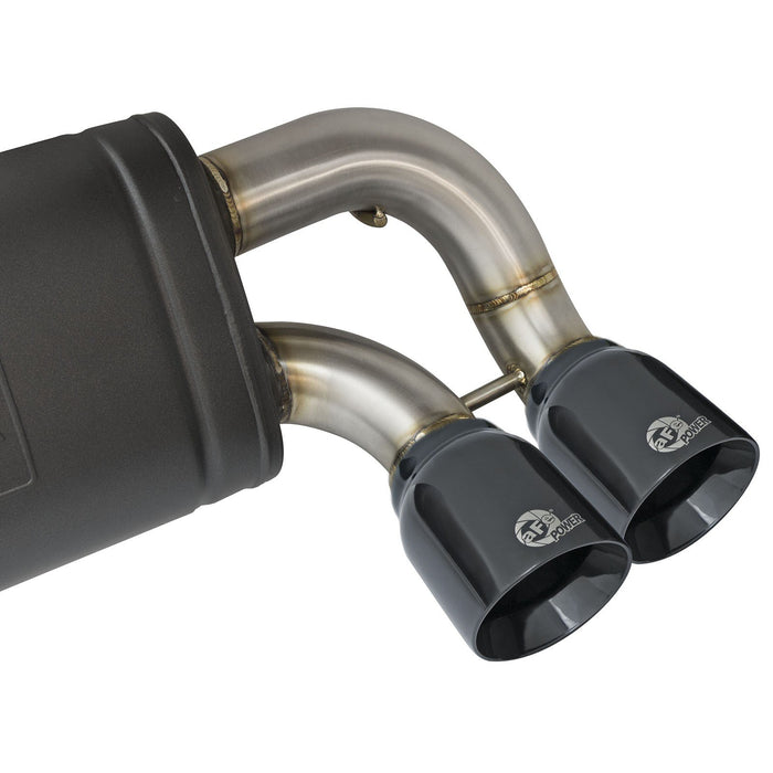 aFe Power Mach Force-Xp 3 to 2-1/2in Stainless Steel Axle-Back Exhaust System BMW M2 (F87) 16-18 L6-3.0L (t) N55