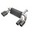 aFe Power Mach Force-Xp 3 to 2-1/2in Stainless Steel Axle-Back Exhaust System BMW M2 (F87) 16-18 L6-3.0L (t) N55