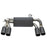 aFe Power Mach Force-Xp 3 to 2-1/2in Stainless Steel Axle-Back Exhaust System BMW M2 (F87) 16-18 L6-3.0L (t) N55