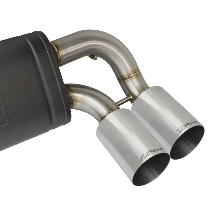 aFe Power Mach Force-Xp 3 to 2-1/2in Stainless Steel Axle-Back Exhaust System BMW M2 (F87) 16-18 L6-3.0L (t) N55