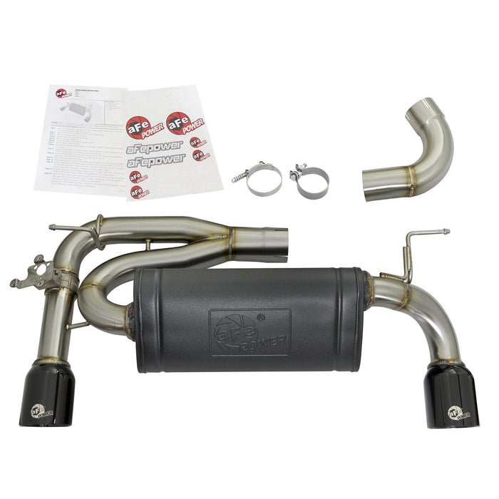 aFe Power Mach Force-Xp Axle-Back Stainless Steel Exhaust System BMW 340i (F30) /440i (F32/33) 16-20 L6-3.0L (t) B58