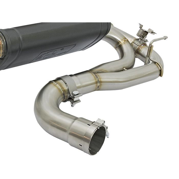 aFe Power Mach Force-Xp Axle-Back Stainless Steel Exhaust System BMW 340i (F30) /440i (F32/33) 16-20 L6-3.0L (t) B58