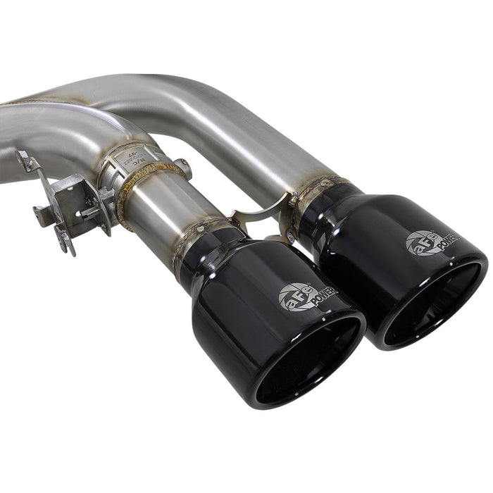 aFe Power Mach Force-XP 3-1/2 IN 304 Stainless Steel Cat-Back Exhaust BMW X5 M (F85) / X6 M (F86) 15-19 V8-4.4L (tt) S63