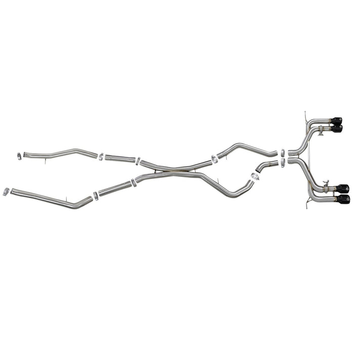 aFe Power Mach Force-XP 3-1/2 IN 304 Stainless Steel Cat-Back Exhaust BMW X5 M (F85) / X6 M (F86) 15-19 V8-4.4L (tt) S63