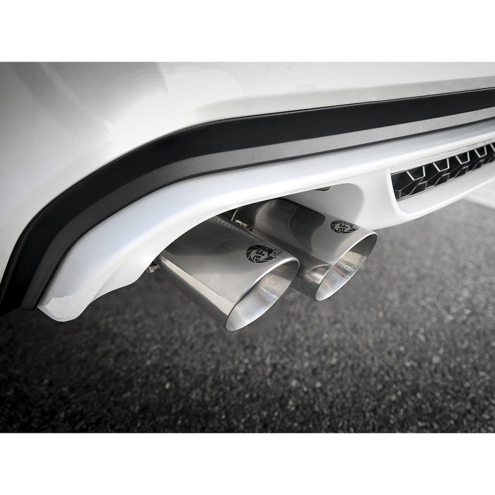 aFe Power Mach Force-XP 3-1/2 IN 304 Stainless Steel Cat-Back Exhaust BMW X5 M (F85) / X6 M (F86) 15-19 V8-4.4L (tt) S63