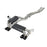 aFe Power Mach Force-XP 2-1/2 IN 304 Stainless Steel Cat-Back Exhaust System BMW M3 (E46) 01-06 L6-3.2L S54