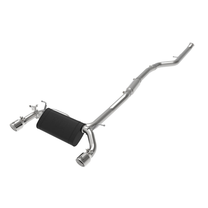 aFe Power Mach Force-XP 3 IN to 2-1/2 IN 304 Stainless Steel Cat-Back Exhaust BMW M235i (F22/23) 14-16 L6-3.0L (t) N55