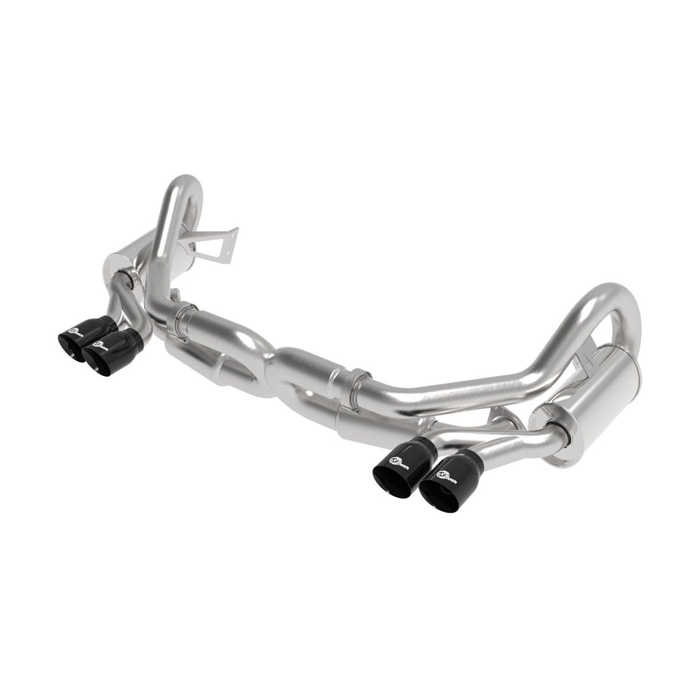 aFe Power Mach Force-Xp 2-1/2 IN 304 Stainless Steel Cat-Back Exhaust Porsche 911 Carrera (991) 12-16 H6-3.8L