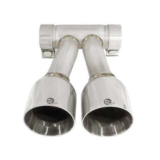 aFe Power Mach Force-Xp 304 Stainless Steel OE Replacement Exhaust Tip Polished Porsche Boxster S (987.1) 05-08 H6-3.4L