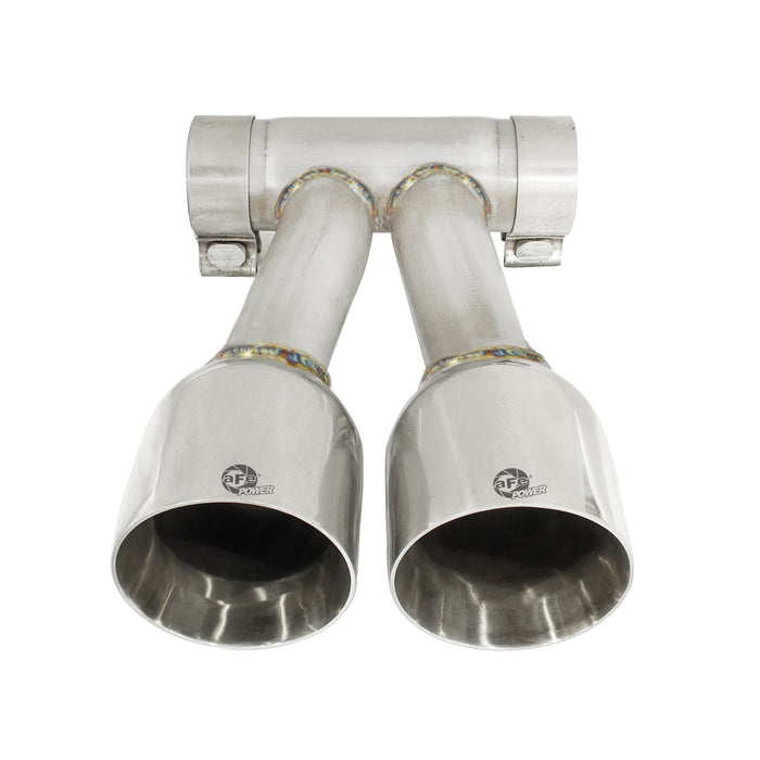 aFe Power Mach Force-Xp 304 Stainless Steel OE Replacement Exhaust Tip Polished Porsche Boxster S (987.1) 05-08 H6-3.4L