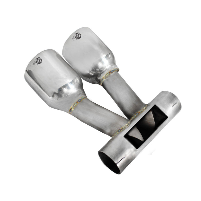 aFe Power Mach Force-Xp 304 Stainless Steel OE Replacement Exhaust Tip Polished Porsche Boxster S (987.1) 05-08 H6-3.4L