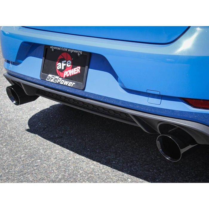 aFe Power Mach Force-Xp 3 IN to 2-1/2 IN Stainless Steel Axle-Back Exhaust System Volkswagen GTI (MK7.5) 18-19 L4-2.0L (t)