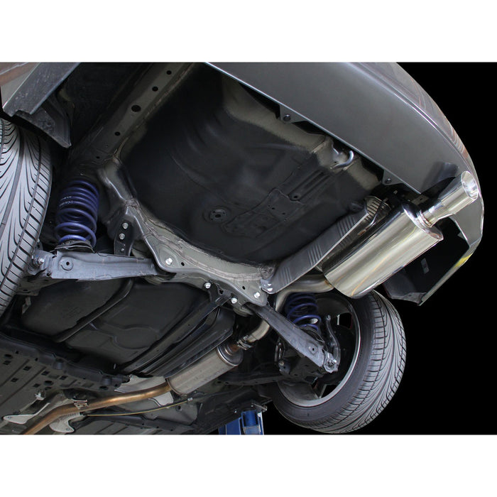 aFe Power Takeda 2-1/2in 304 Stainless Steel Axle-Back Exhaust System Honda Civic 12-15 L4-1.8L
