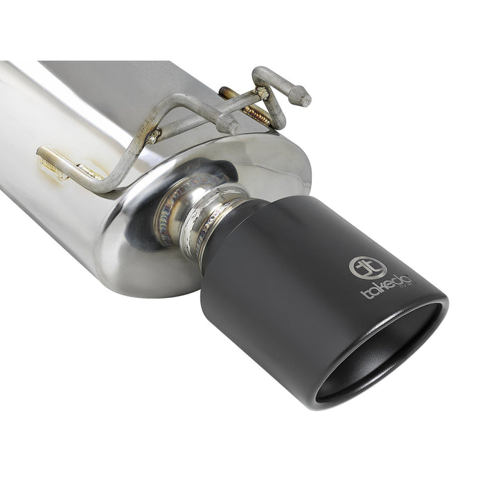 aFe Power Takeda 1-3/4 IN to 2-1/4 IN 304 Stainless Steel Axle-Back Exhaust Honda Accord Sport Sedan 13-16 L4-2.4L