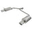 aFe Power Takeda 1-3/4 IN to 2-1/4 IN 304 Stainless Steel Axle-Back Exhaust Honda Accord Sport Sedan 13-16 L4-2.4L