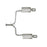 aFe Power Takeda 1-3/4 IN to 2-1/4 IN 304 Stainless Steel Axle-Back Exhaust Honda Accord Sport Sedan 13-16 L4-2.4L
