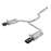aFe Power Takeda 2-1/2 IN to 1-3/4 IN 304 Stainless Steel Cat-Back Exhaust Honda Accord 13-17 L4-2.4L