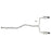aFe Power Takeda 2-1/2 IN to 1-3/4 IN 304 Stainless Steel Cat-Back Exhaust Honda Accord 13-17 L4-2.4L