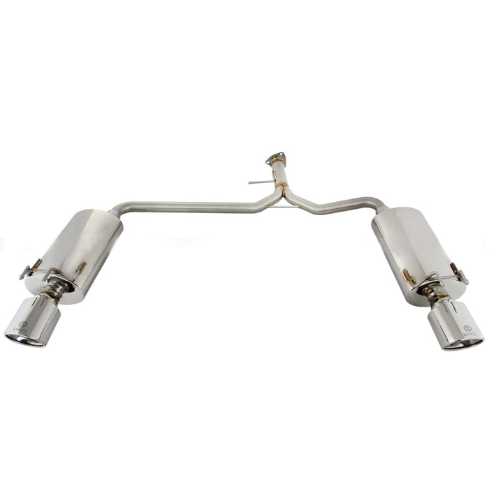 aFe Power Takeda 2-1/4 IN to 1-3/4 IN 304 Stainless Steel Axle-Back Exhaust System Honda Accord Coupe EX-L 13-16 V6-3.5L