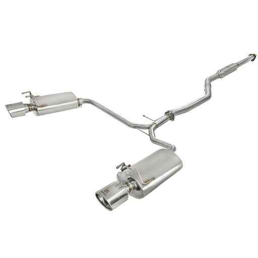 aFe Power Takeda 2-1/2 IN to 1-3/4 IN 304 Stainless Steel Cat-Back Exhaust System Honda Accord Coupe EX-L 13-16 V6-3.5L