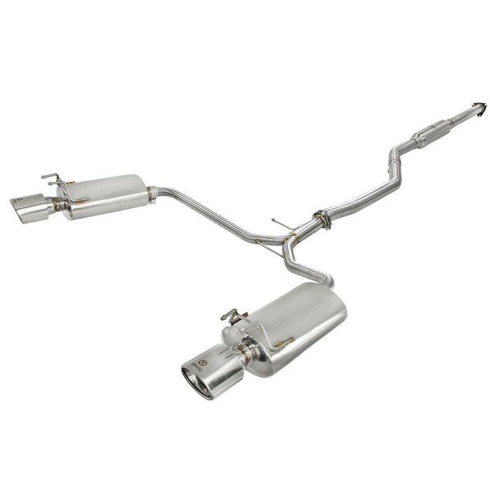 aFe Power Takeda 2-1/2 IN to 1-3/4 IN 304 Stainless Steel Cat-Back Exhaust System Honda Accord Coupe EX-L 13-16 V6-3.5L