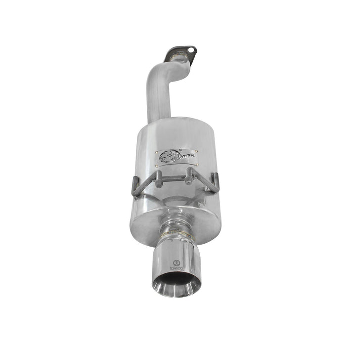 aFe Power Takeda 2-1/2in 304 Stainless Steel Axle-Back Exhaust System Honda Civic 06-11 L4-1.8L