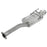 aFe Power Takeda 2-1/2in 304 Stainless Steel Axle-Back Exhaust System Honda Civic 06-11 L4-1.8L