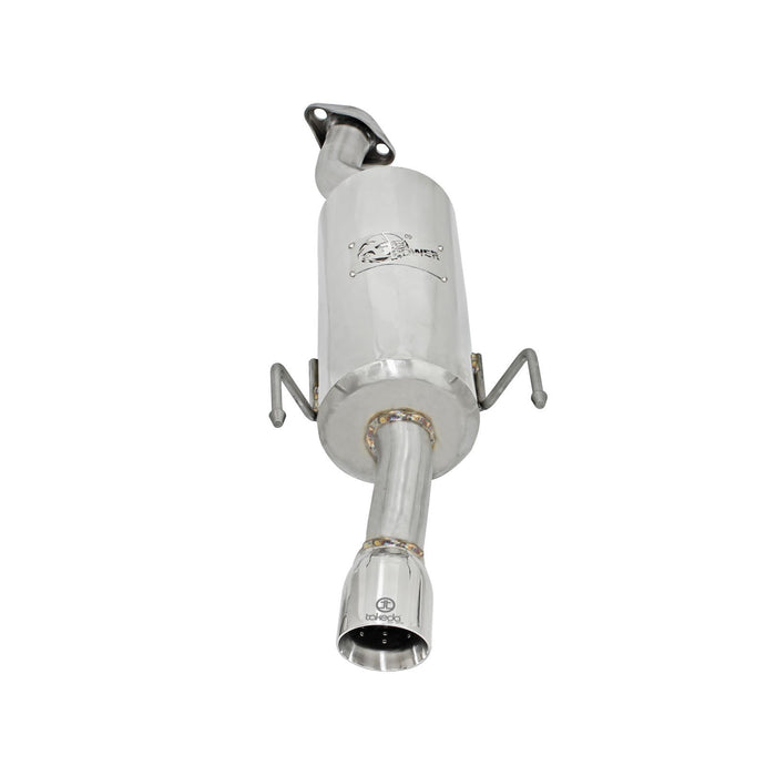 aFe Power Takeda 2in 304 Stainless Steel Axle-Back Exhaust w/Polished Tip Honda Fit 07-08 L4-1.5L