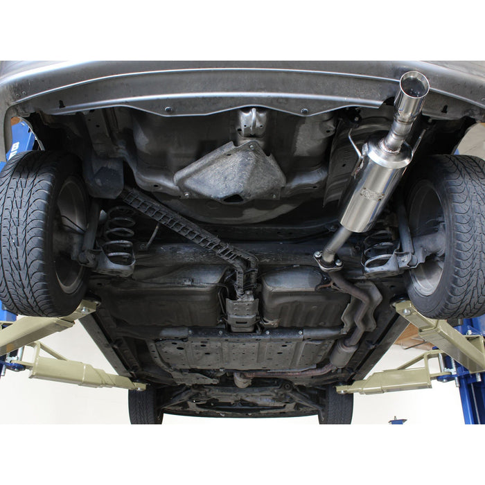 aFe Power Takeda 2in 304 Stainless Steel Axle-Back Exhaust w/Polished Tip Honda Fit 07-08 L4-1.5L