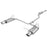 aFe Power Takeda 2-1/4 IN to 2 IN 304 Stainless Steel Cat-Back Exhaust w/Polished Tips Honda Accord 08-12 V6-3.5L