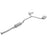 aFe Power Takeda 2-1/4 IN to 2 IN 304 Stainless Steel Cat-Back Exhaust w/Polished Tips Honda Accord 08-12 V6-3.5L