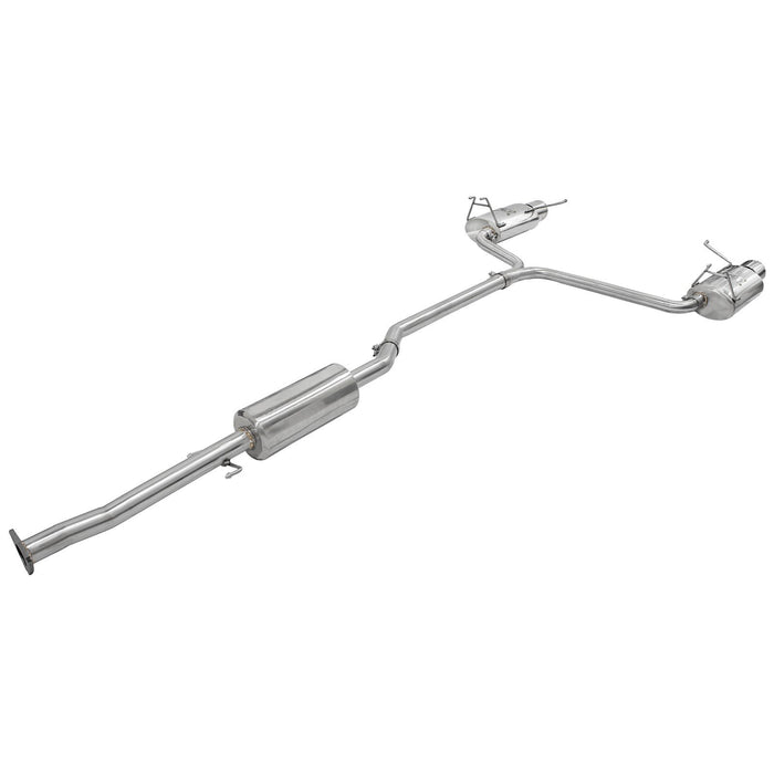 aFe Power Takeda 2-1/4 IN to 2 IN 304 Stainless Steel Cat-Back Exhaust w/Polished Tips Honda Accord 08-12 V6-3.5L