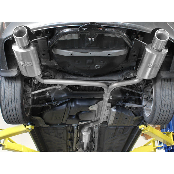 aFe Power Takeda 2-1/4 IN to 2 IN 304 Stainless Steel Cat-Back Exhaust w/Polished Tips Honda Accord 08-12 V6-3.5L