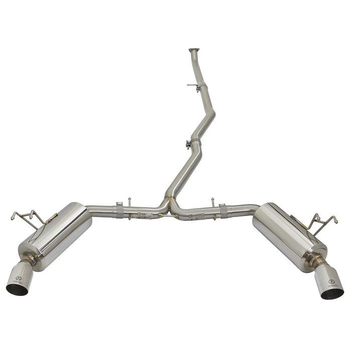 aFe Power Takeda 304 Stainless Steel Cat-Back Exhaust Honda Civic 16-20 L4-1.5L (t)