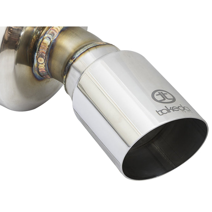 aFe Power Takeda 304 Stainless Steel Cat-Back Exhaust Honda Civic 16-20 L4-1.5L (t)