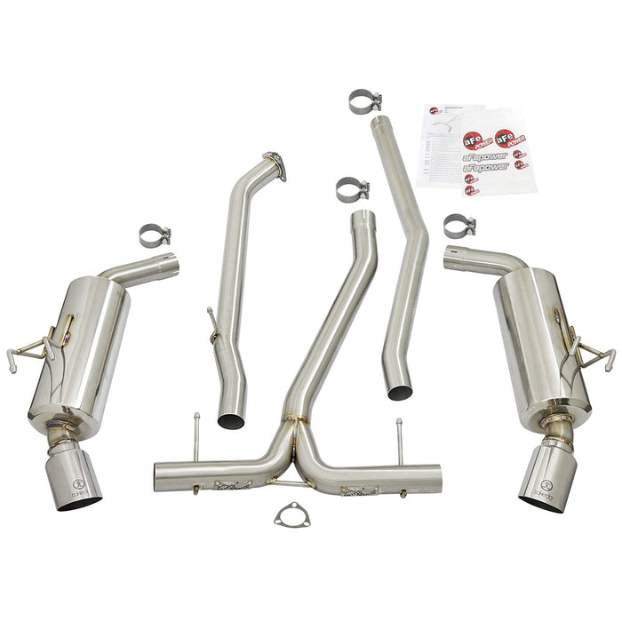 aFe Power Takeda 304 Stainless Steel Cat-Back Exhaust Honda Civic 16-20 L4-1.5L (t)