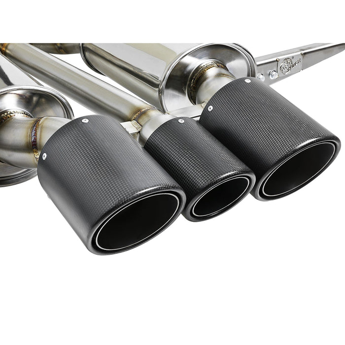 aFe Power Takeda 3 IN 304 Stainless Steel Cat-Back Exhaust System Honda Civic Type R 17-20 L4-2.0L (t)